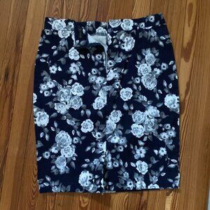 Mikarose floral stretchy skirt